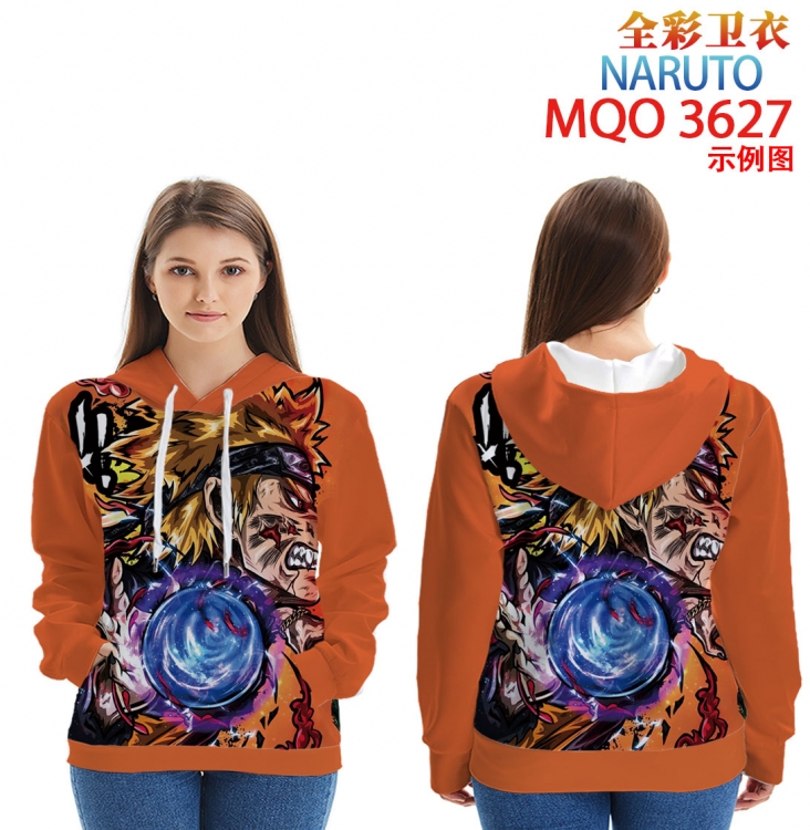 Naruto Full Color Patch pocket Sweatshirt Hoodie EUR SIZE 9 sizes from XXS to XXXXL MQO3627