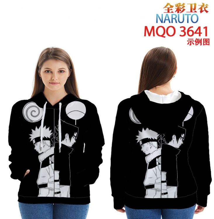 Naruto Full Color Patch pocket Sweatshirt Hoodie EUR SIZE 9 sizes from XXS to XXXXL  MQO3641