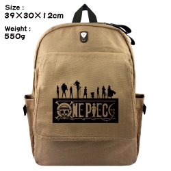 One Piece Canvas Flip Backpack...