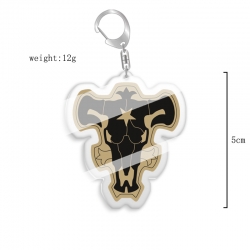 Black clover Anime acrylic Key...