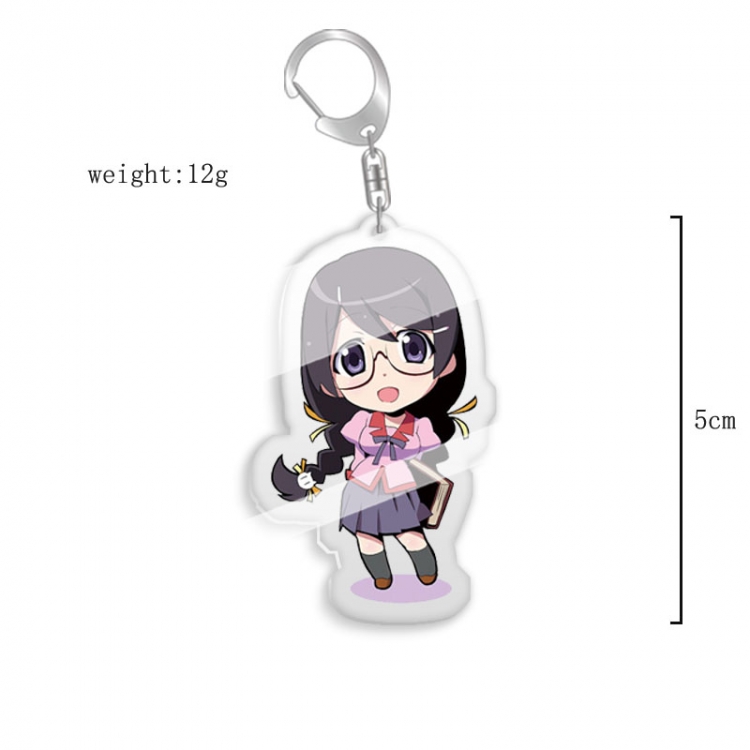 Bakemonogatari Anime acrylic Key Chain  price for 5 pcs 8029