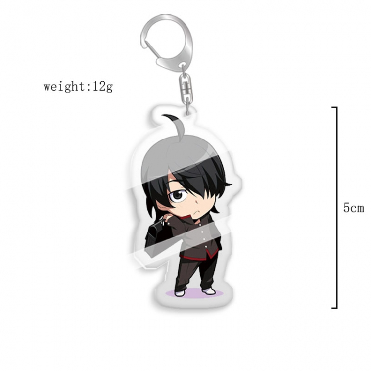 Bakemonogatari Anime acrylic Key Chain  price for 5 pcs 8025