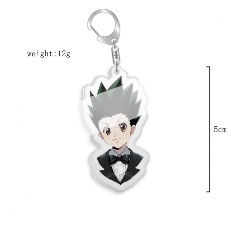 HunterXHunter Anime acrylic Key Chain  price for 5 pcs 8042