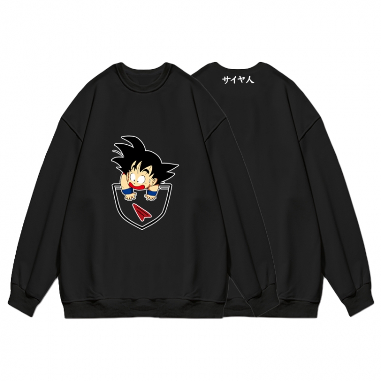 DRAGON BALL Anime surrounding round neck long-sleeved sweater Hoodie from S to 3XL