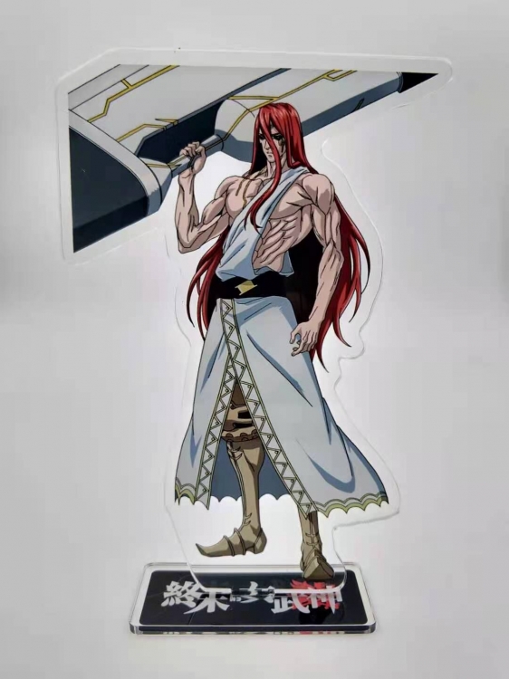 Anime double-sided acrylic figure Standing Plates Keychain