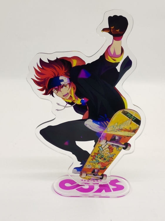 SK∞ Anime double-sided acrylic figure Standing Plates Keychain