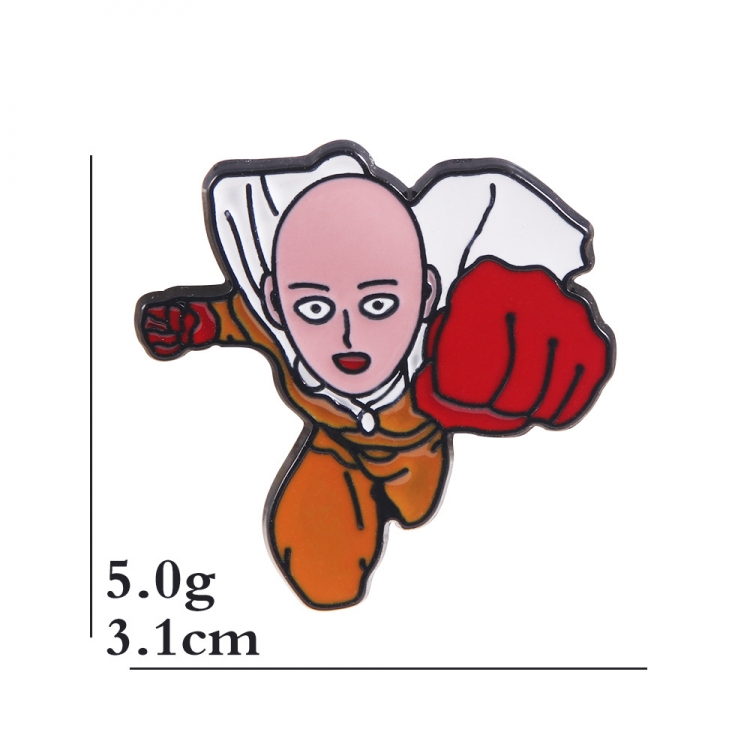 One Punch Man  Character brooch badge bag price for 3 pcs