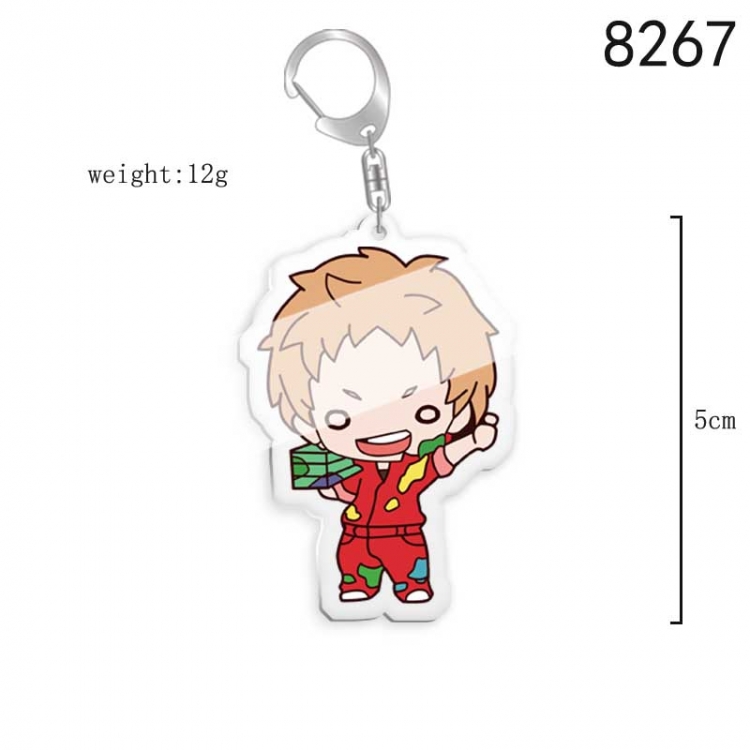 Haikyuu!!  Anime acrylic keychain price for 5 pcs 8267