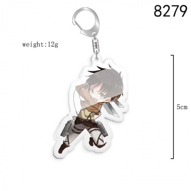 Shingeki no Kyojin Anime acrylic Key Chain  price for 5 pcs 8279