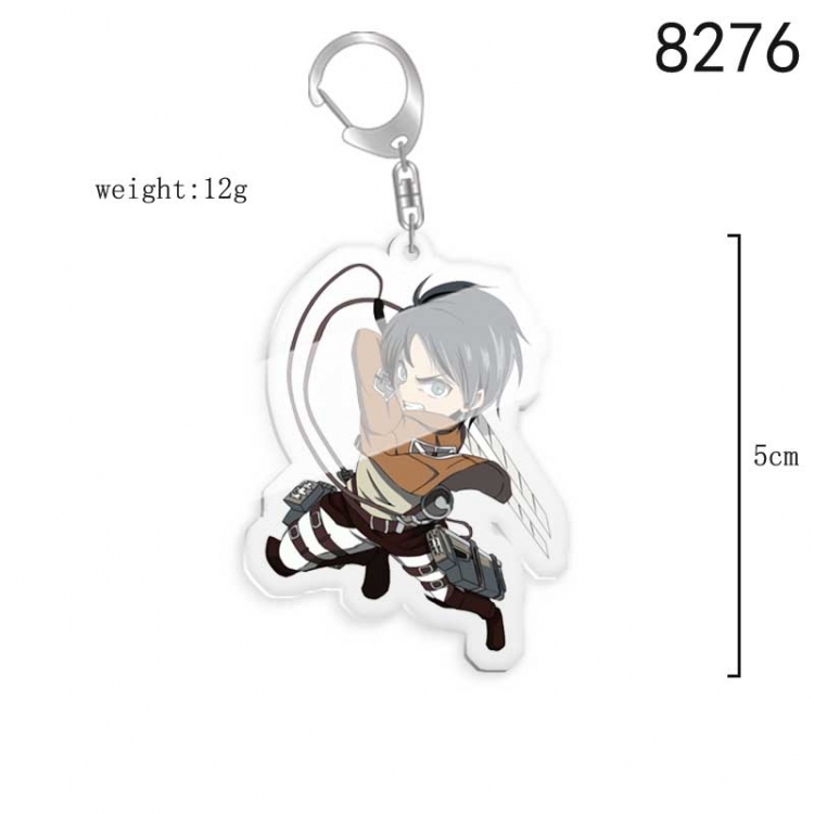 Shingeki no Kyojin Anime acrylic Key Chain  price for 5 pcs 8276