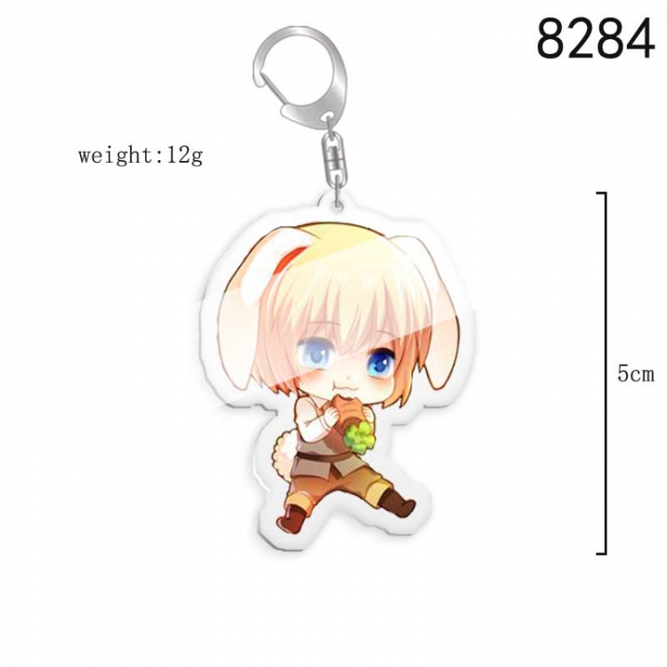 Shingeki no Kyojin Anime acrylic Key Chain  price for 5 pcs 8284