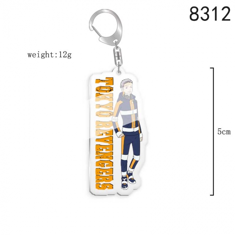 Tokyo Revengers   Anime acrylic keychain price for 5 pcs  8312