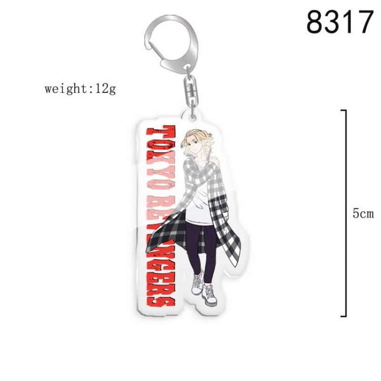 Tokyo Revengers   Anime acrylic keychain price for 5 pcs  8317