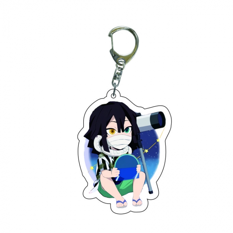 Demon Slayer Kimets Anime acrylic Key Chain  price for 5 pcs 7532