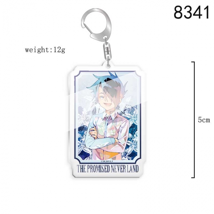 The Promised Neverla Anime acrylic Key Chain  price for 5 pcs 8341