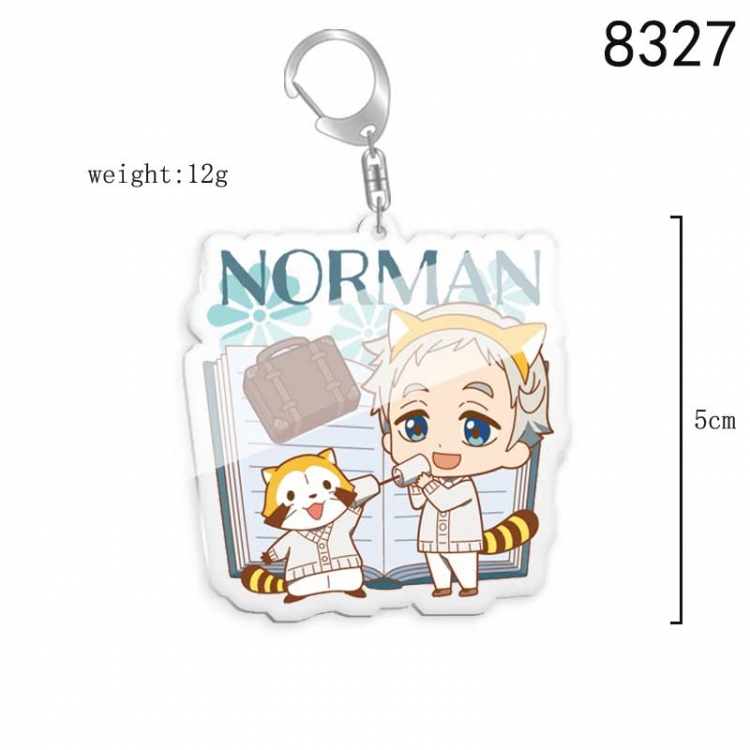 The Promised Neverla Anime acrylic Key Chain  price for 5 pcs 8327