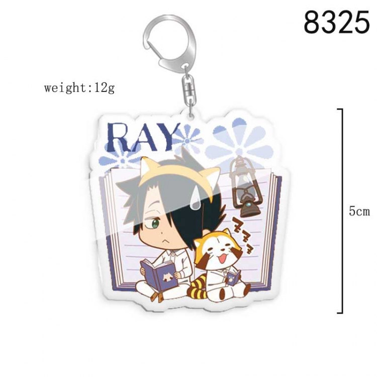 The Promised Neverla Anime acrylic Key Chain  price for 5 pcs 8325