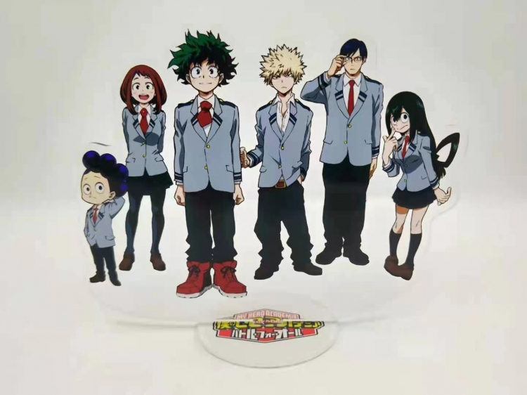 My Hero Academia Anime  Acrylic  keychain Standing Plates