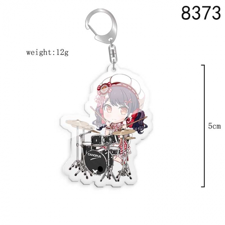 BanG Dream！Anime acrylic Key Chain  price for 5 pcs 8373