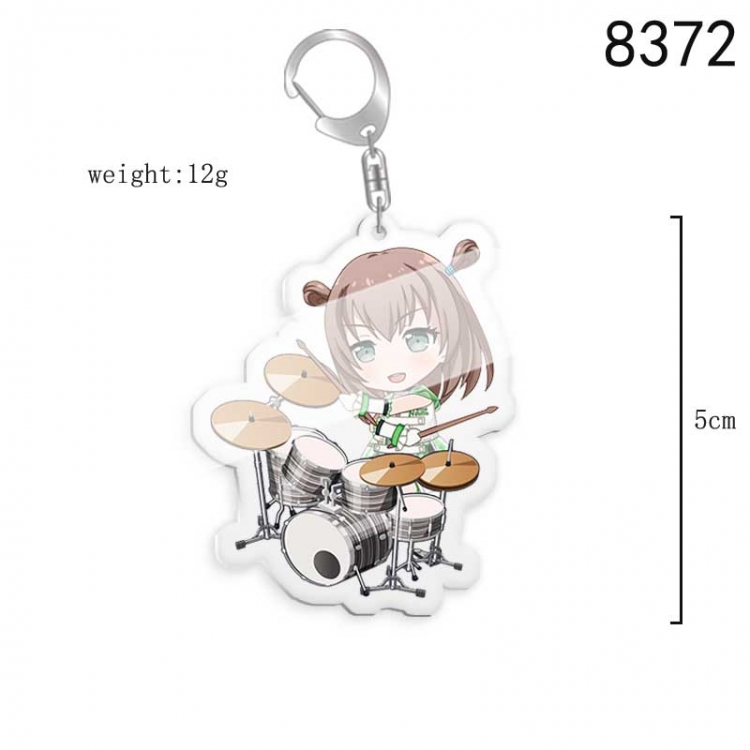 BanG Dream！Anime acrylic Key Chain  price for 5 pcs 8372