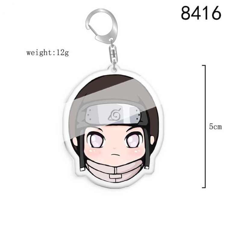 Naruto Anime acrylic Key Chain price for 5 pcs  8416