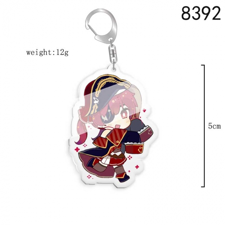 YouTuber Anime acrylic Key Chain  price for 5 pcs 8392