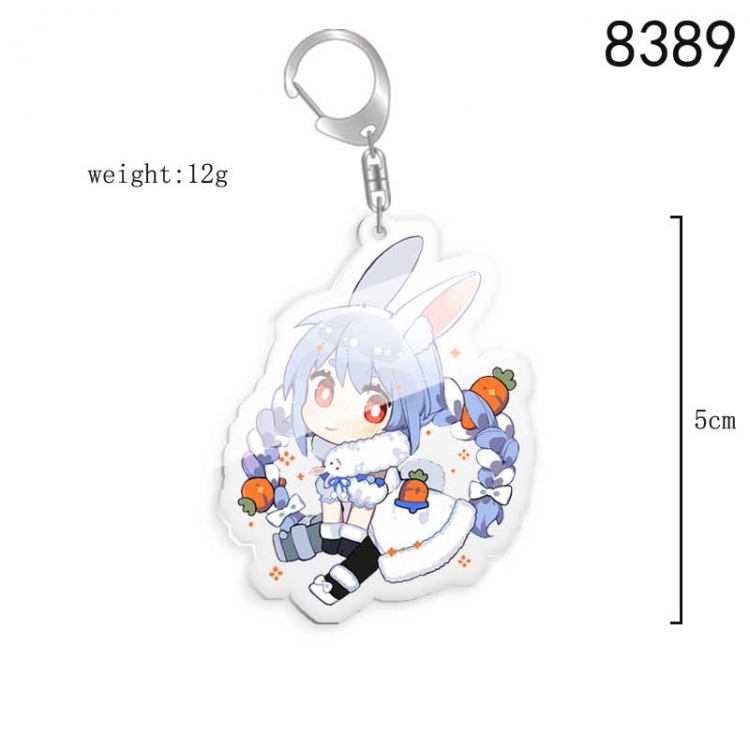YouTuber Anime acrylic Key Chain  price for 5 pcs 8389