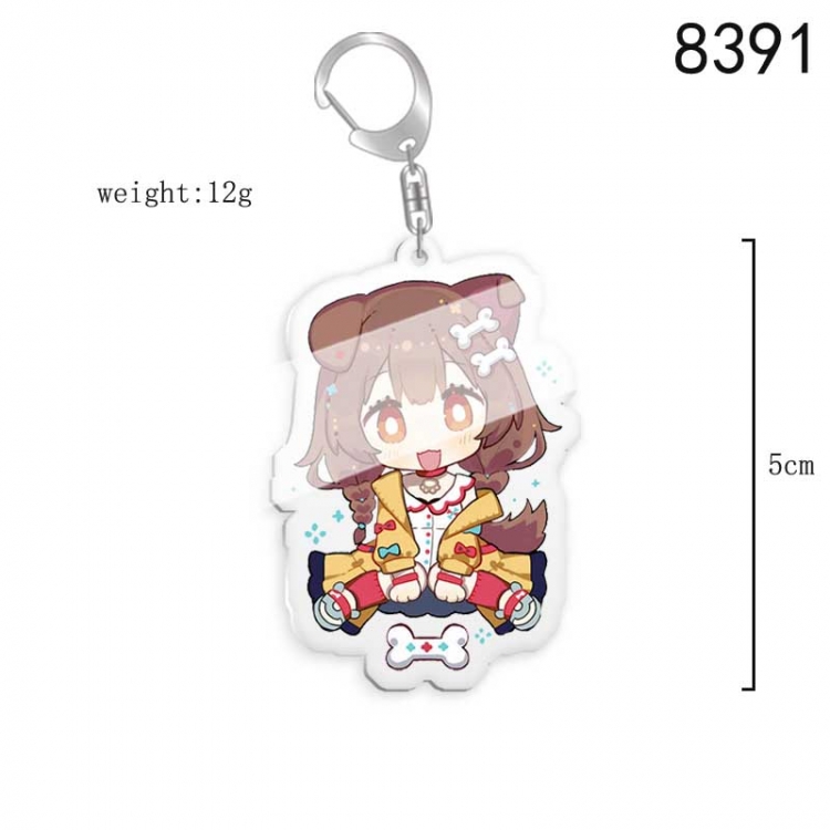 YouTuber Anime acrylic Key Chain  price for 5 pcs 8391