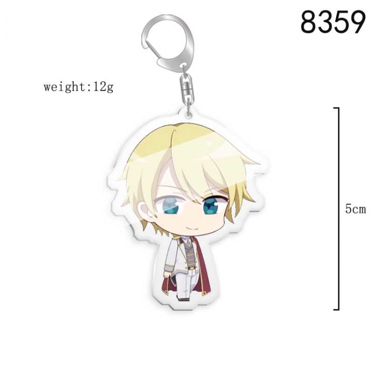 The game of reincarnation Anime acrylic Key Chain price for 5 pcs  8359