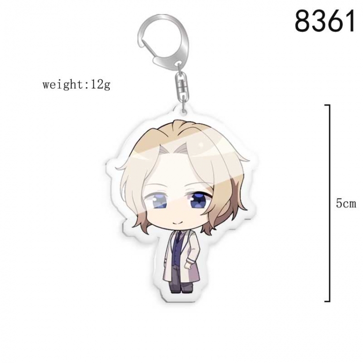 The game of reincarnation Anime acrylic Key Chain price for 5 pcs  8361