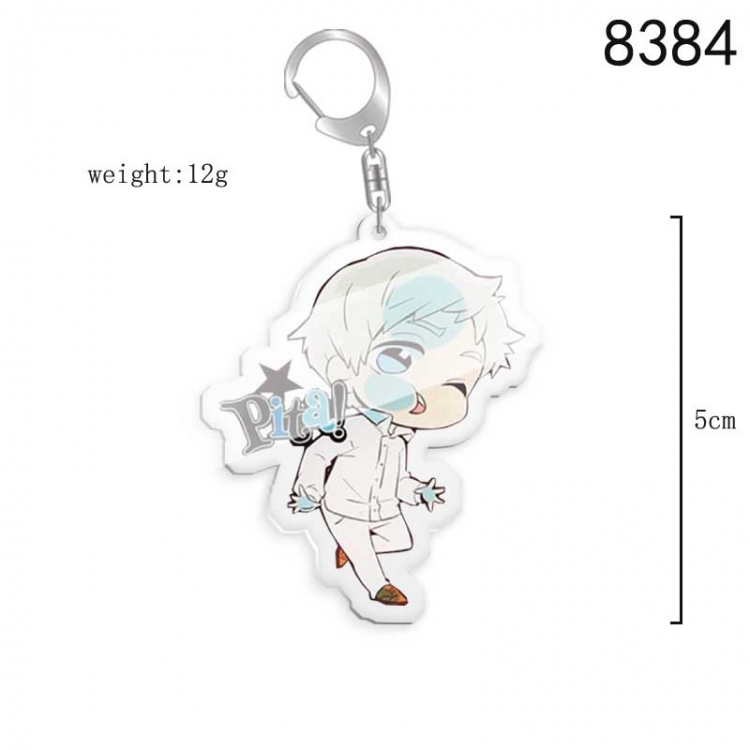 The Promised Neverla Anime acrylic Key Chain  price for 5 pcs 8384