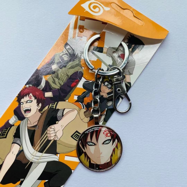 Naruto Anime cartoon metal keychain pendant price for 5 pcs