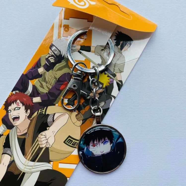 Naruto Anime cartoon metal keychain pendant price for 5 pcs