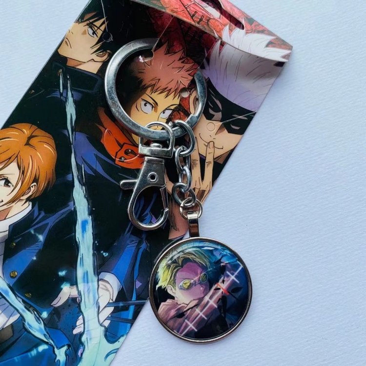 Jujutsu Kaisen   Anime cartoon metal keychain pendant price for 5 pcs