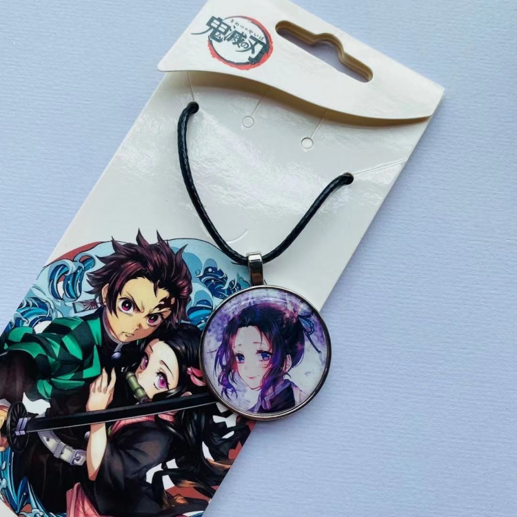 Demon Slayer Kimets Anime Necklace Pendant Jewelry price for 5 pcs