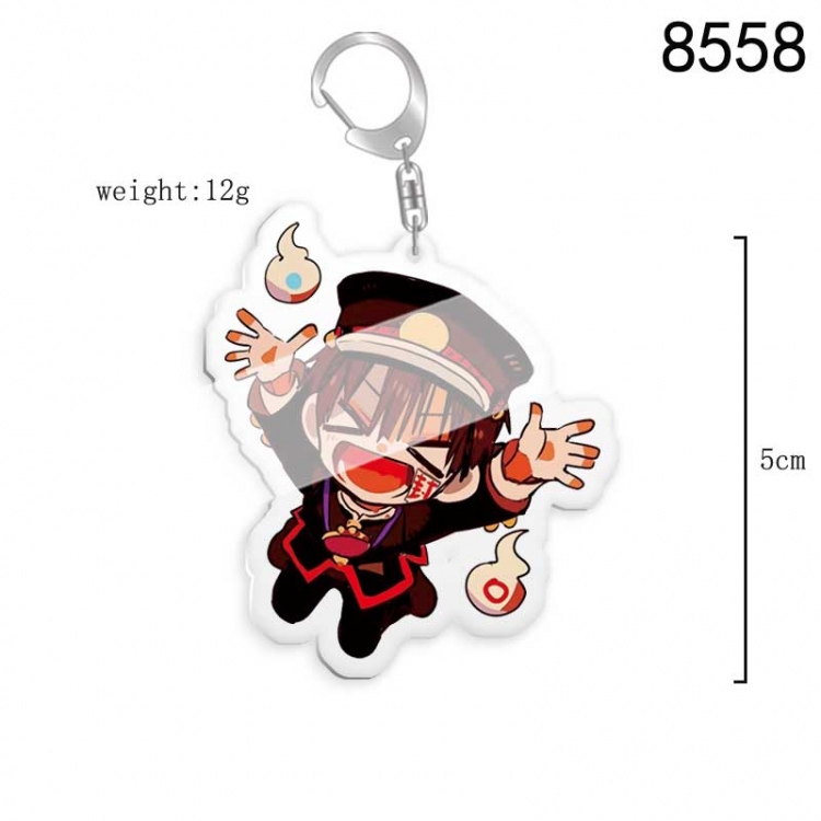 Toilet-bound Hanako-kun Anime acrylic Key Chain  price for 5 pcs 8558