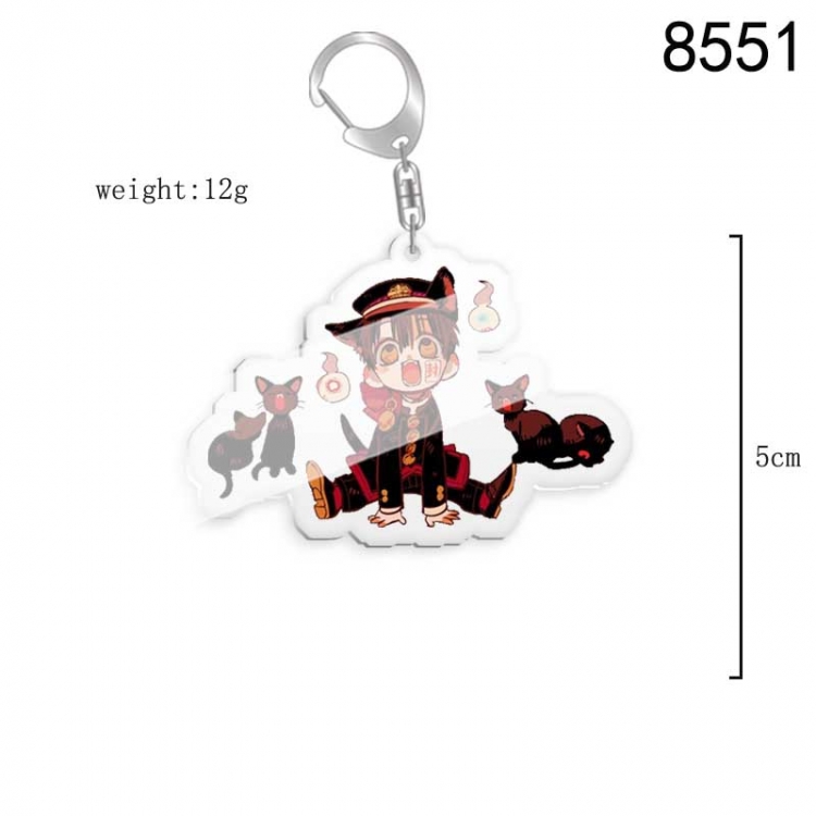 Toilet-bound Hanako-kun Anime acrylic Key Chain  price for 5 pcs 8551