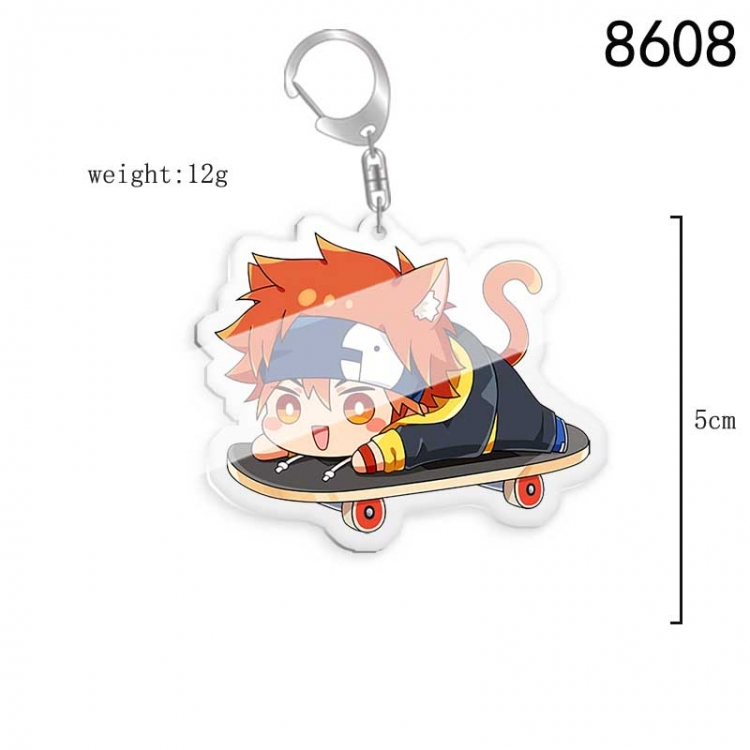 SK∞ Anime acrylic Key Chain price for 5 pcs 8608