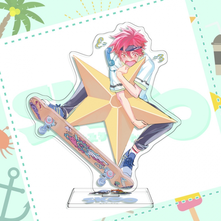 SK∞  Anime character acrylic Standing Plates Keychain 32