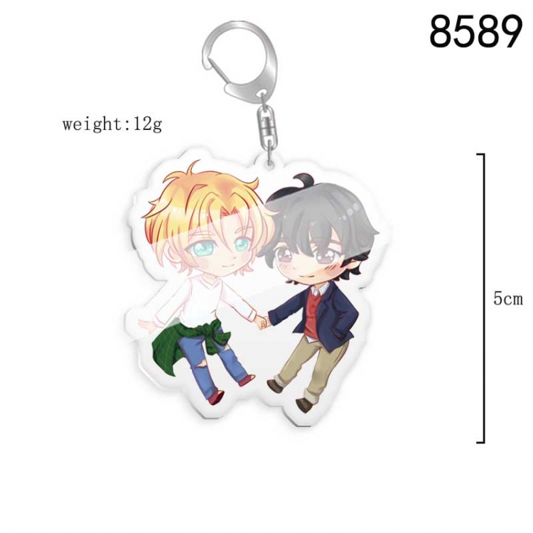 Bananafish Anime acrylic Key Chain  price for 5 pcs 8589