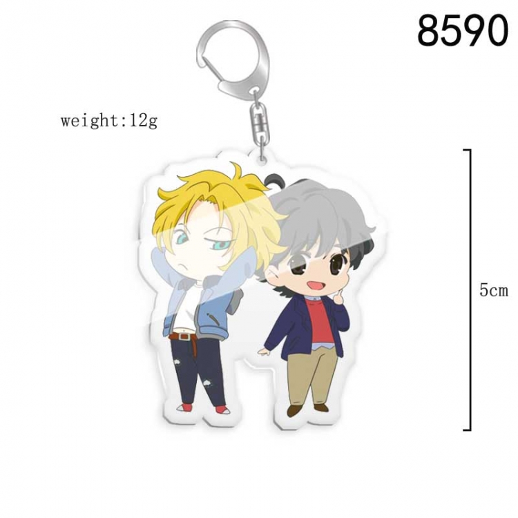 Bananafish Anime acrylic Key Chain  price for 5 pcs 8590