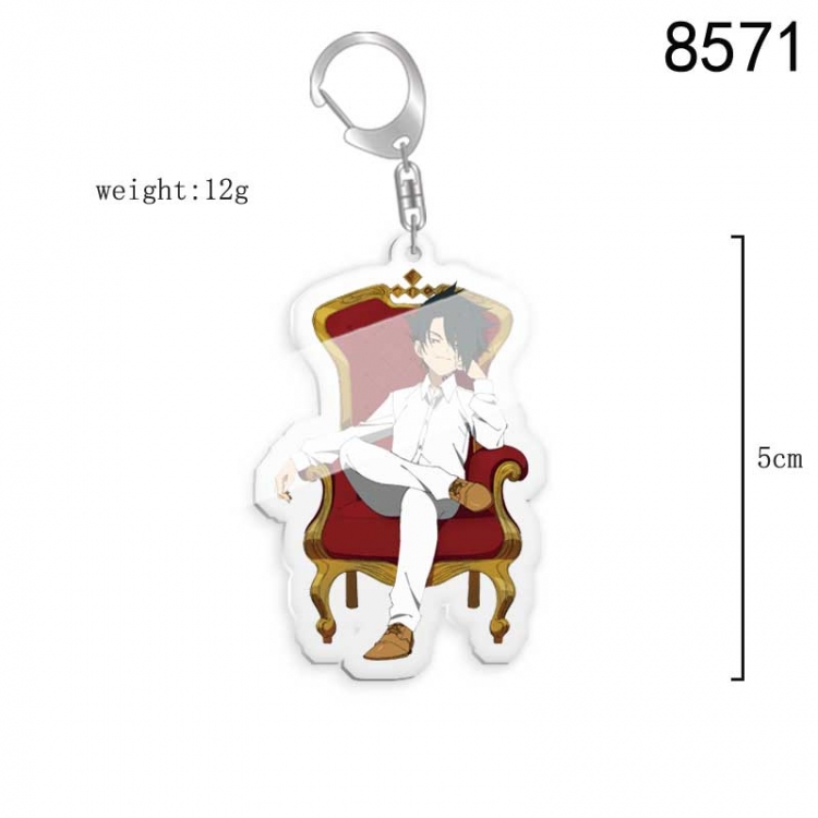 The Promised Neverla Anime acrylic Key Chain  price for 5 pcs 8571