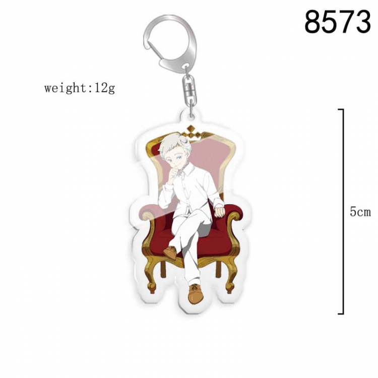 The Promised Neverla Anime acrylic Key Chain  price for 5 pcs 8573