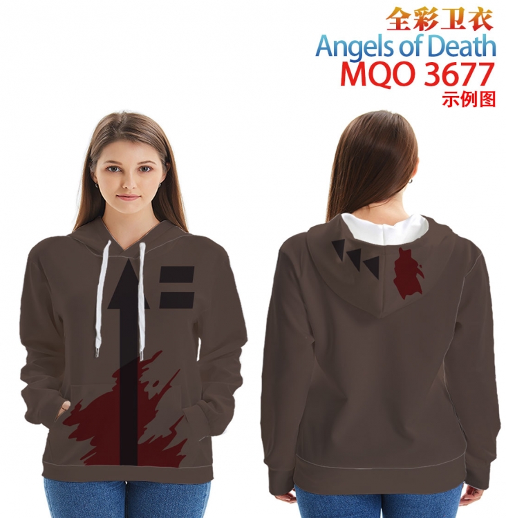 Angels of Death Full Color Patch pocket Sweatshirt Hoodie  from XXS to 4XL MQO 3677