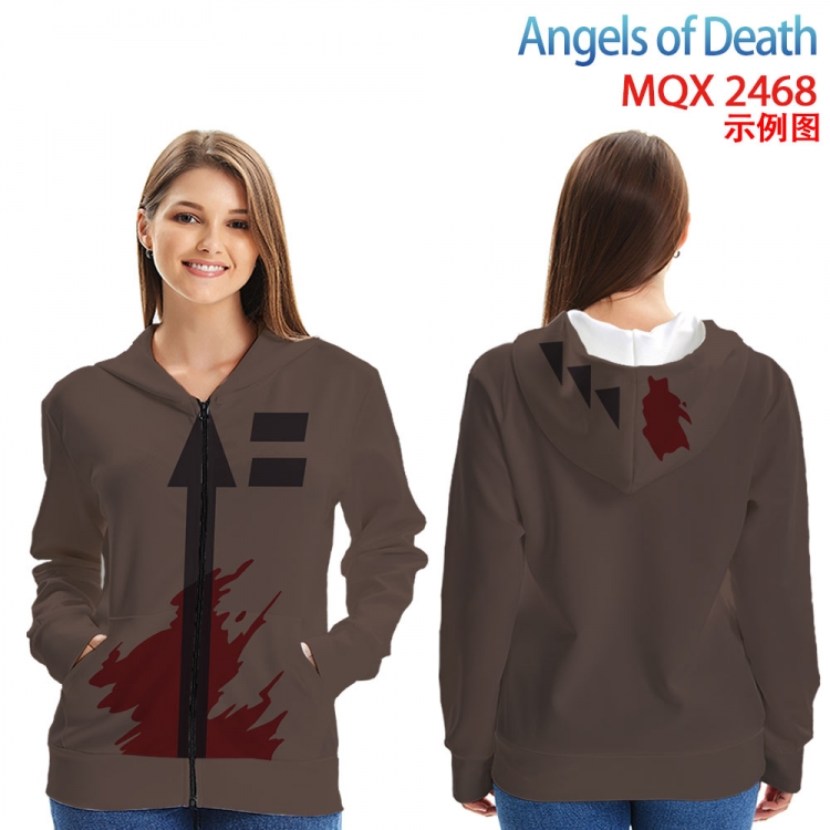 Angels of Death Full Color Patch pocket Sweatshirt Hoodie  from XXS to 4XL MQX 2468