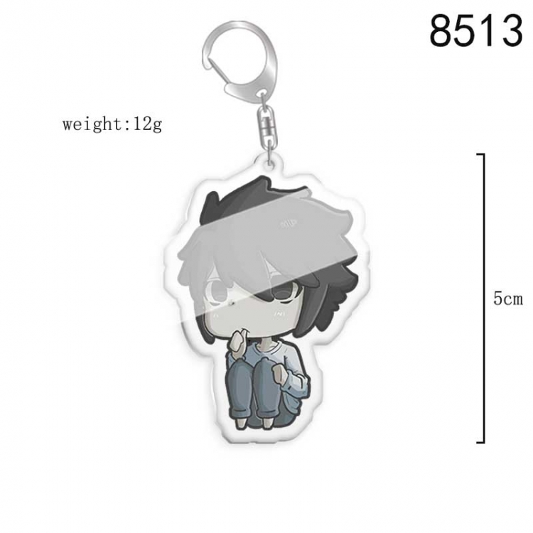 Death note  Anime acrylic Key Chain price for 5 pcs  8513