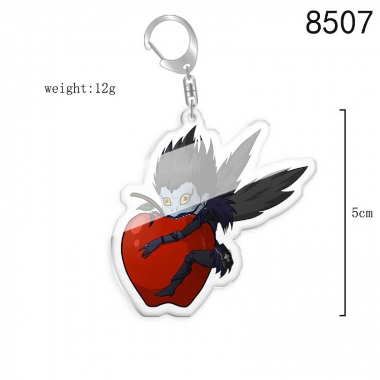 Death note  Anime acrylic Key Chain price for 5 pcs  8507