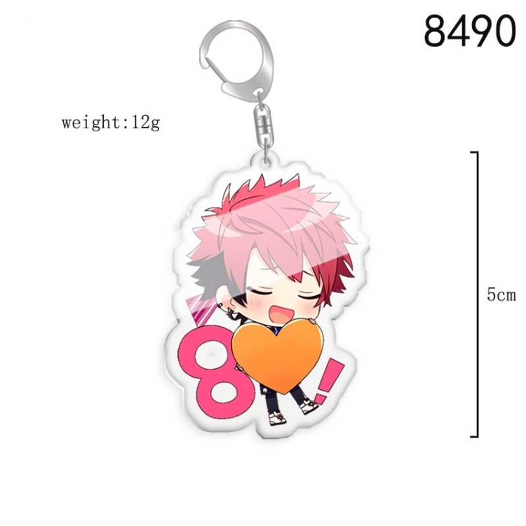 A3! Anime acrylic Key Chain price for 5 pcs 8490