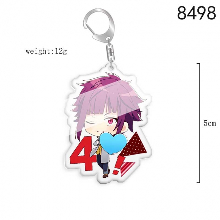 A3! Anime acrylic Key Chain price for 5 pcs  8498