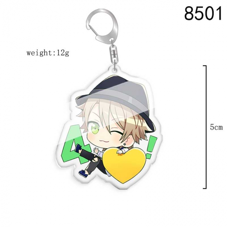 A3! Anime acrylic Key Chain price for 5 pcs  8501